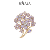 2楼Fellala/翡拉拉「美颂」系列原创优雅绣球花胸针货号924395510吊牌价999现价899 商品缩略图0