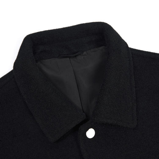 【断码清仓】HX 秋冬季翻领毛呢茄克衫Y105440012101 商品图2