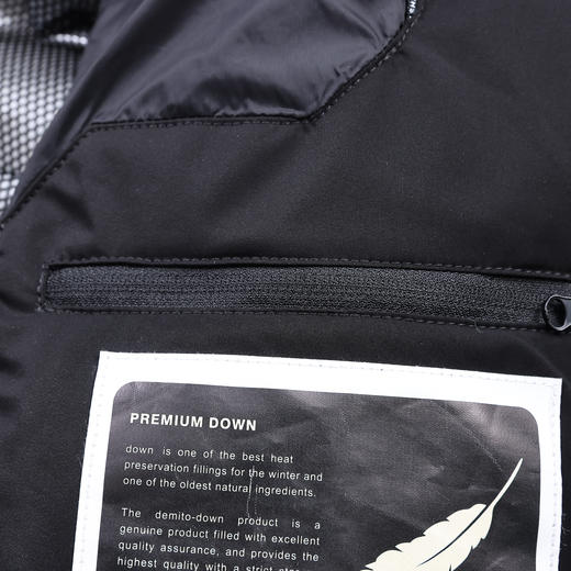 【新品上新】HX 冬季长款带帽羽绒服S100444137101/02 商品图8