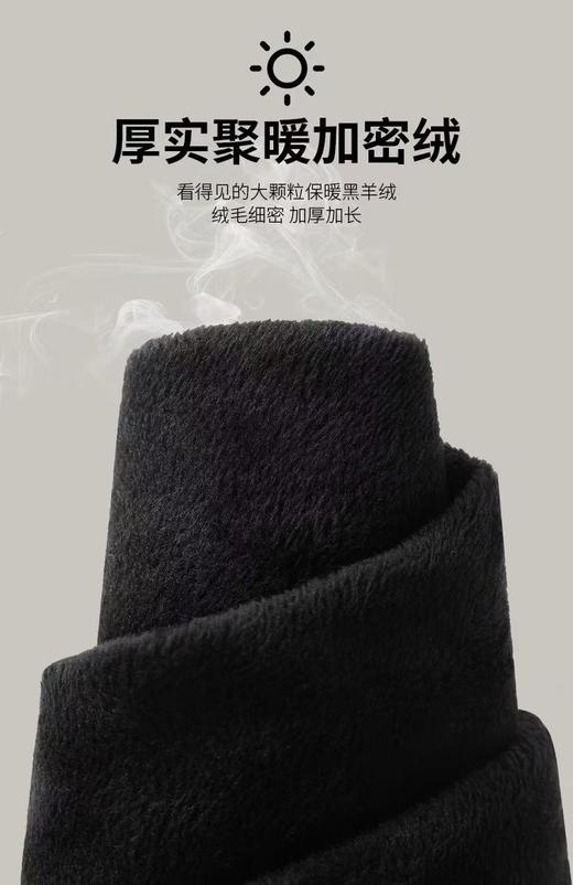 加绒魔术裤！！不起丝一粒扣弹力小脚裤-喜出 商品图6