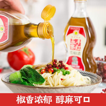 五丰黎红 汉源花椒油330ml 四川特产麻油麻椒油调味油藤椒油凉拌家用调料 /粮油调味 /调味品 /调味油 商品图2