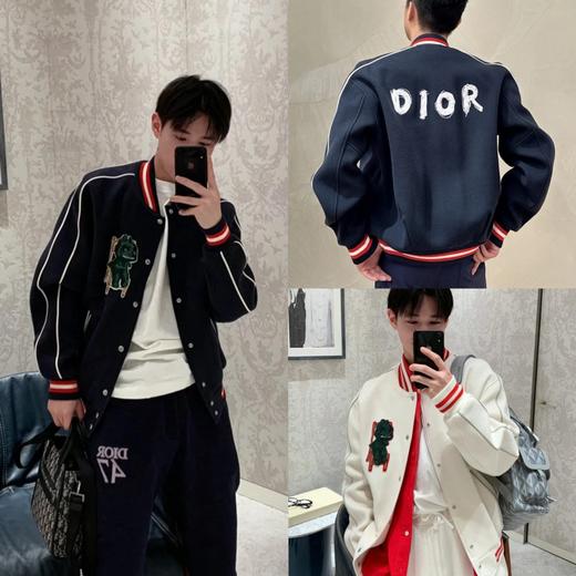 D家 龙年限定款 小龙人羊毛棒球服夹克外套（JN） 商品图0