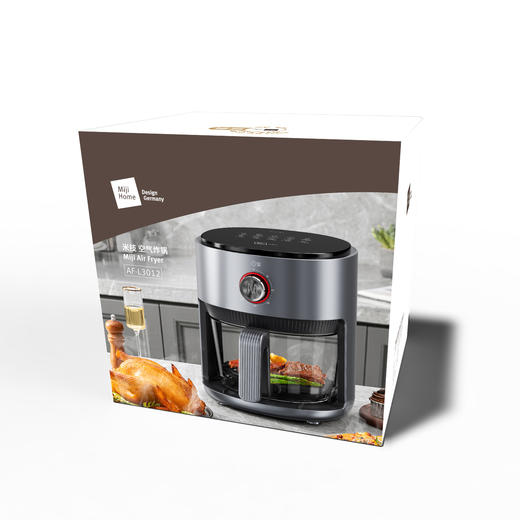米技生活新品玻璃空气炸锅 AF-L3012 商品图7