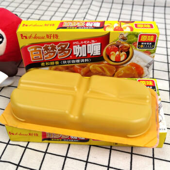 好侍（House）百梦多咖喱块 辣味 100g*3盒 日式块状咖喱调味料 /粮油调味 /调味品 /复合调味料 商品图1