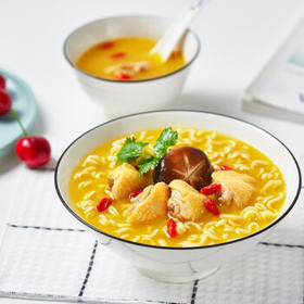 五谷道場非油炸方便面 元气鸡汤面五连包101gx5袋装 免煮泡面 早餐泡面 /粮油调味 /方便食品 /方便面