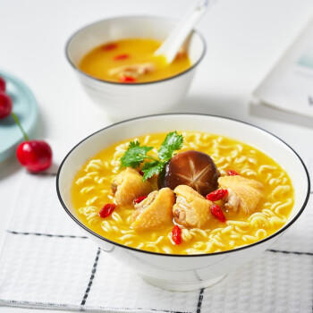 五谷道場非油炸方便面 元气鸡汤面五连包101gx5袋装 免煮泡面 早餐泡面 /粮油调味 /方便食品 /方便面 商品图0