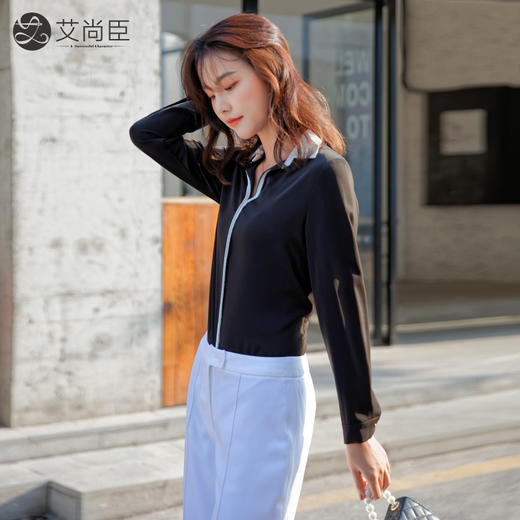 新款气质名媛衬衫百搭显瘦 商品图2