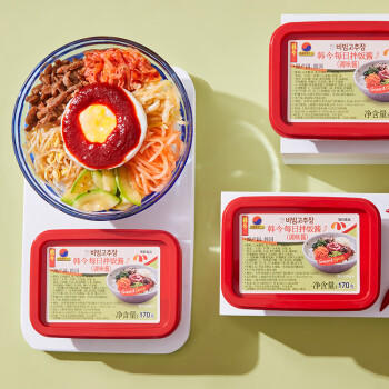 韩今拌饭酱 炒年糕 韩国进口石锅 下饭酱 烤肉 韩式调料调味酱170g /粮油调味 /调味品 /西式酱料 商品图6