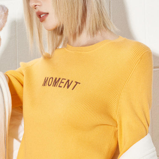 【商场同款】麦檬春秋套头毛衫4F1230052Q 商品图3