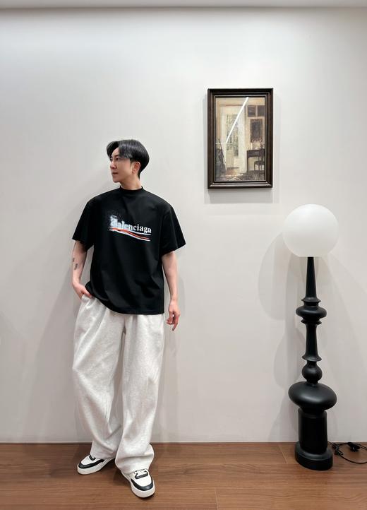 B家 模糊渐变 海浪短袖（JN） 商品图0