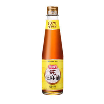 香满园纯芝麻香油 400ml【一级】益海嘉里荣誉出品 金龙鱼同厂 /粮油调味 /调味品 /调味油 商品图4