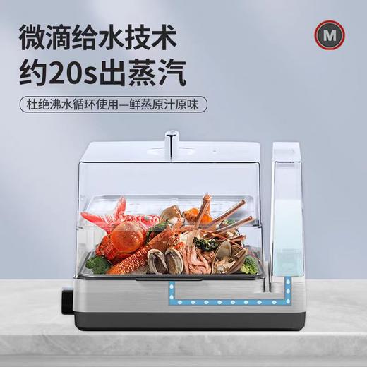 米技生活电蒸箱FS-S615A家用多功能电蒸锅不锈钢蒸架蒸汽锅 商品图1
