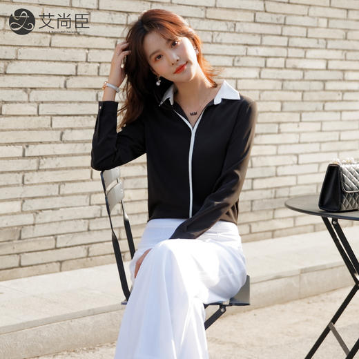 新款气质名媛衬衫百搭显瘦 商品图5