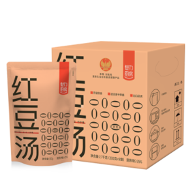 魅力厨房 红豆汤300g*9袋 整箱装红小豆甜品 即食免煮 方便速食 /粮油调味 /方便食品 /速食汤