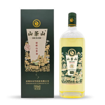 山茶山 初榨山茶油 一级纯正茶籽油 920ml /粮油调味 /食用油 /其他油 商品图1