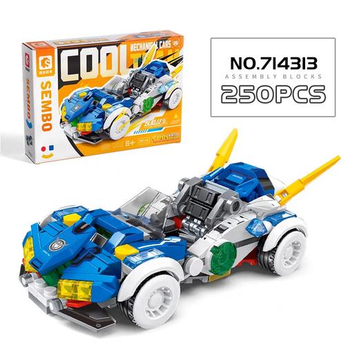 森宝积木-炫酷战车 714313【深蓝色天使】 商品图0