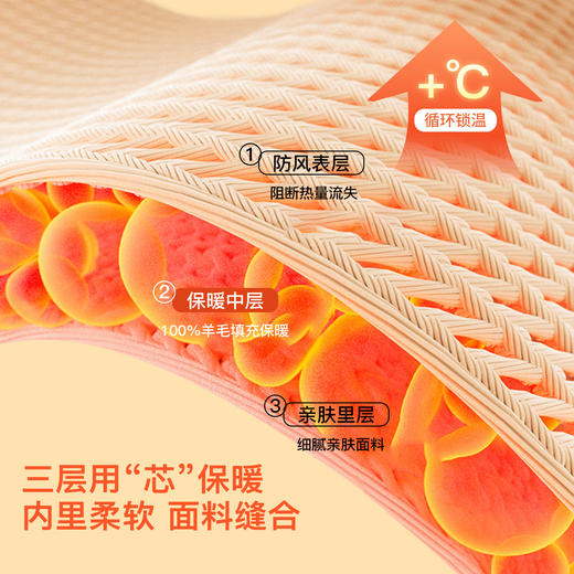 【100%绵羊毛填充】秋冬680g加厚保暖马甲男士保暖上衣男士无痕绗缝马甲 商品图3