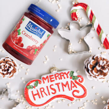 美茵塔尔德国原装进口无添加蔓越莓酱340g早餐伴侣0脂肪 /粮油调味 /调味品 /西式酱料 商品图2