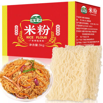 湾琴河 广东米粉3000g 手工米粉米线炒米粉河粉新竹米粉粉干河源米粉 /粮油调味 /方便食品 /特色米粉/米线 商品图6