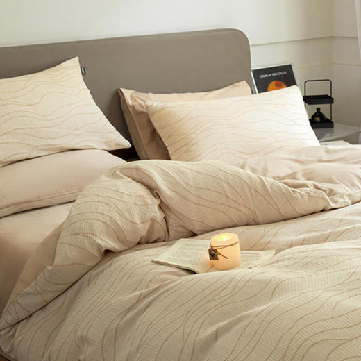 JUST27 全棉A类三层纱磨毛四件套RJ067 商品图8