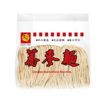 度小月（DuHsiaoyueh）中国台湾 手工荞麦面 500g 火锅挂面条细面特产早餐拉面条 /粮油调味 /挂面 /传统挂面 商品图8