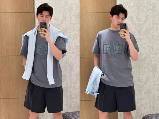 D家 大幅字母 贴布绣圆领短袖（JN） 商品图0