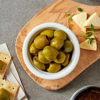 卡利亚去核青橄榄罐头225g 西班牙进口 意面披萨西餐鸡尾酒沙拉配料 /粮油调味 /调味品 /榨菜/酱腌菜 商品图1