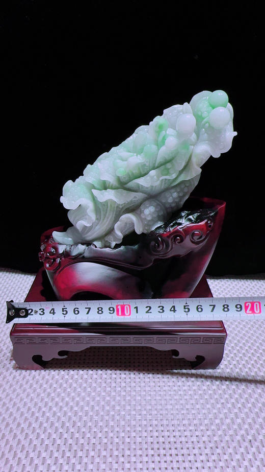 620704翡翠摆件【财源茂盛】 商品图1