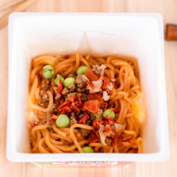 日清 方便面 I意面 意式肉酱风味 113g*12碗整箱装意大利面 /粮油调味 /方便食品 /方便面 商品图1