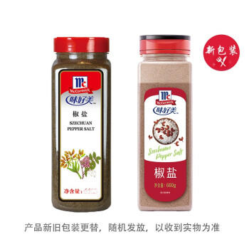 味好美（McCormicK）香辛料调料 椒盐660g 瓶装 烧烤调料撒料蘸料 纯正原料 餐饮装 /粮油调味 /调味品 /基础香辛料 商品图1