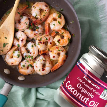 派里奥（Paleo queen）有机冷榨椰子油500ml 斯里兰卡进口烘焙咖啡烘焙漱口护发食用油 /粮油调味 /食用油 /椰子油 商品图4