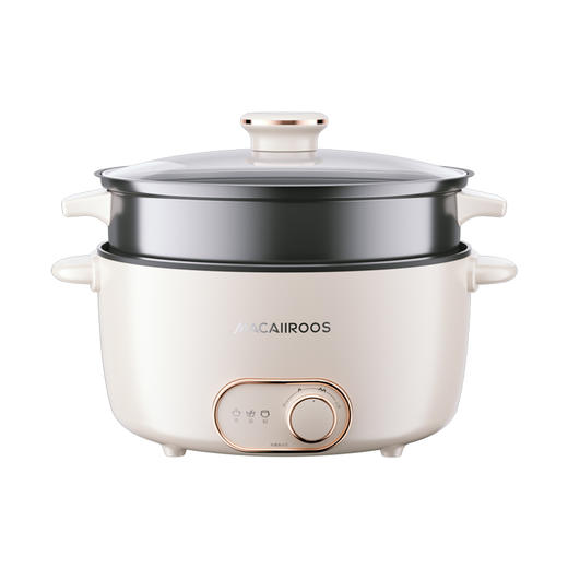 【小家电】迈卡罗多功能电火锅带蒸笼干烧保护MC-HG3528 HF 商品图7