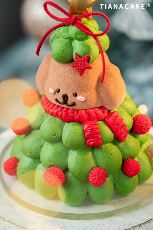 🌟圣诞限定｜修狗星愿树🎄（五寸树莓开心果） 商品图4