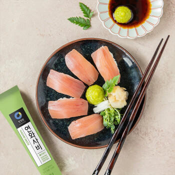 清净园辣根芥末调味酱 韩国进口 管状35g 韩式风味料理日料寿司蘸酱 /粮油调味 /调味品 /西式酱料 商品图1