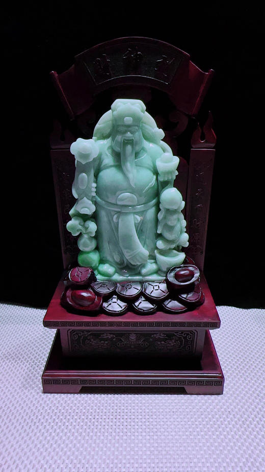 620706翡翠摆件【财神】 商品图5