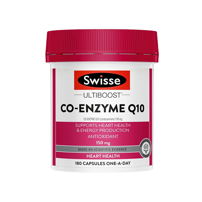 【保税仓】Swisse辅酶Q10g胶囊150mg 180粒