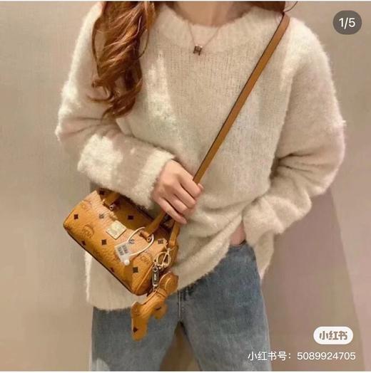 B121523时尚百搭印花单肩斜挎手提mini波士顿枕头包 商品图4