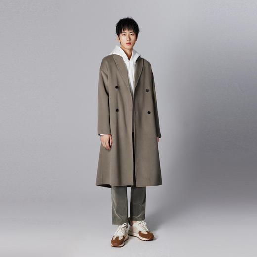 【男装】【商场同款】麦檬冬中长大衣9EB270113 商品图1