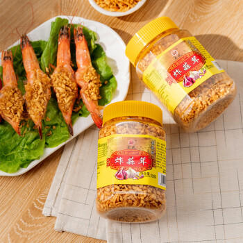 林瑞兴 正盛炸蒜茸 200g 潮汕特产调味料 蒜头酥 蒜头油 炸蒜蓉 /粮油调味 /调味品 /复合调味料 商品图2