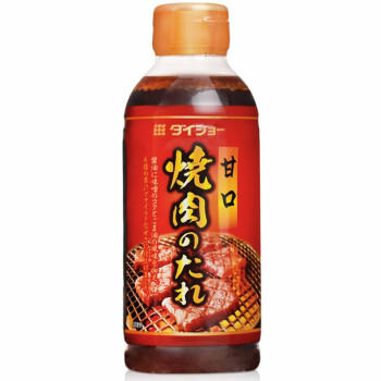 大逸昌 日本进口  甘口微甜烤肉汁 日式料理烤肉调味酱烧肉汁 蘸酱400g /粮油调味 /调味品 /复合调味汁 商品图1
