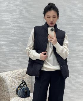 D家 印花羽绒马甲（JN）