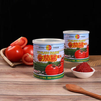 半球红 198克 新疆番茄酱罐头番茄膏 仅新疆新鲜番茄浓缩直灌 /粮油调味 /调味品 /西式酱料 商品图6