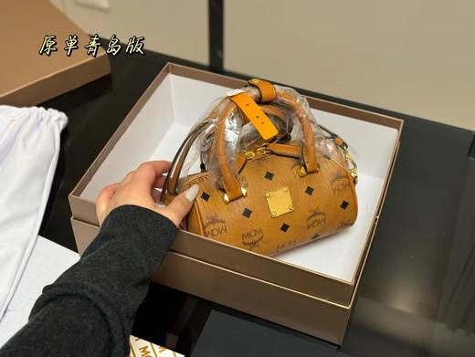 B121523时尚百搭印花单肩斜挎手提mini波士顿枕头包 商品图1