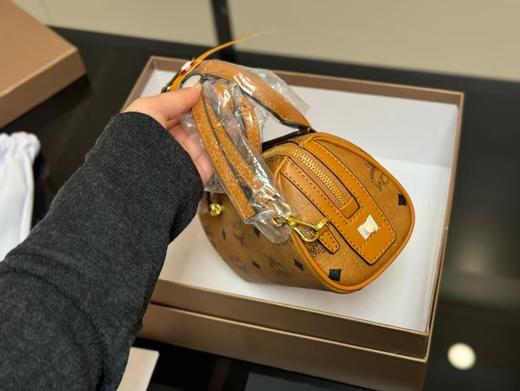 B121523时尚百搭印花单肩斜挎手提mini波士顿枕头包 商品图13