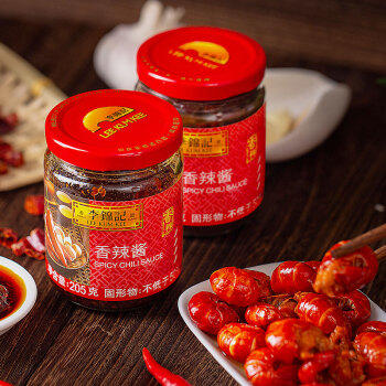 李锦记 香辣酱205g 下饭酱 精选优质干辣椒 小龙虾烧烤拌焖炖炒调味酱 /粮油调味 /调味品 /中式酱料 商品图4