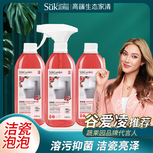 蔬果园洁瓷泡泡500g*3 商品图0