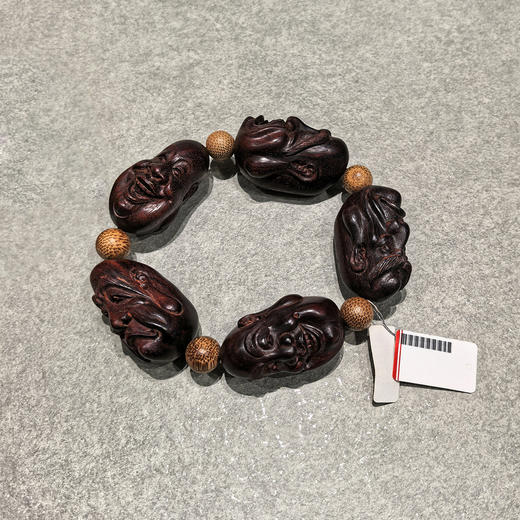 喜怒哀乐小叶紫檀手串持珠 商品图0