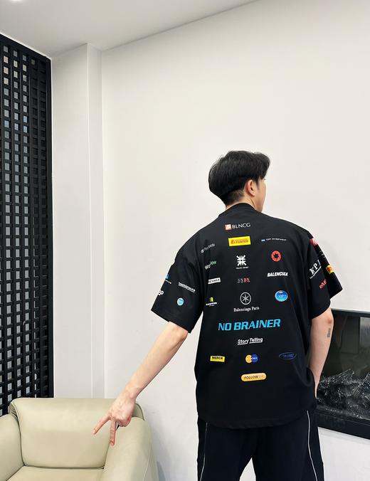 B家 原版级🆕弹幕彩标短袖（JN） 商品图1