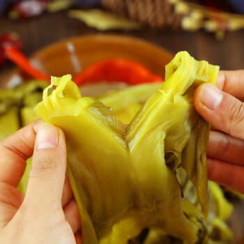 爱蜀味泡酸菜400gX2袋 老坛酱腌菜 酸菜鱼调料 泡青菜 四川新繁泡菜 /粮油调味 /调味品 /榨菜/酱腌菜 商品图3