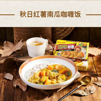 好侍（House）百梦多咖喱块 辣味 100g*3盒 日式块状咖喱调味料 /粮油调味 /调味品 /复合调味料 商品图2